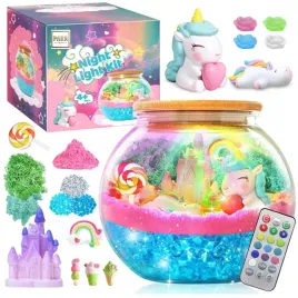 zestaw-kreatywny-2-jednorozce-terrarium-lampka-led-pilot-piasek-kinetyczny