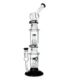 bongo-szklane-premium-phoenix-465cm-black-3-czesciowe-dwie-filtracje