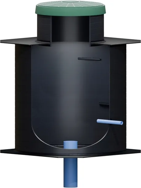 Obudowa Studni Głębinowej 40 mm 100x125 DN1000 H1250 z pokrywą Jakmat MOCNA