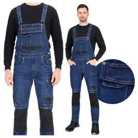 spodnie-robocze-ogrodniczki-meskie-jeans-elastyczne-wzmocnienia-cordura-60