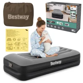 materac-jednoosobowy-welurowy-z-wbudowana-pompka-191x97x46cm-bestway-67401