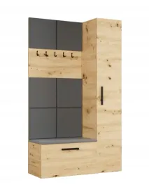 artisan-garderoba-przedpokoj-121cm-margo-panele-tapicerowane-mr-5-kolorow