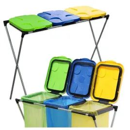 stojaki-segregacja-odpadow-120-240l-zolty-niebieski-zielony-kosz-smieci