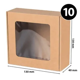 pudelko-ozdobne-prezentowe-eko-braz-z-okienkiem-130x130x40-pakiet-10-sztuk