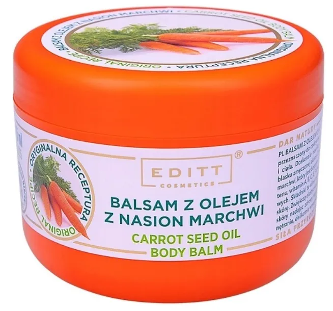 Balsam z olejem marchwi marchewkowy marchewka Editt 230ml