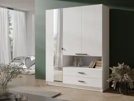 szafa-otwierana-160-cm-biala-z-lustrem-garderoba-do-sypialni-turyn