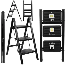 drabina-3-stopniowa-stalowa-domowa-schodkowa-skladana-lekka-150kg-czarna