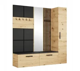 artisan-garderoba-przedpokoj-202cm-margo-panele-tapicerowane-mr-5-kolorow