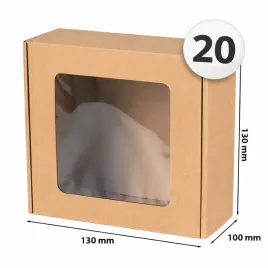 pudelko-ozdobne-prezentowe-z-okienkiem-eko-braz-130x130x100mm-20-sztuk