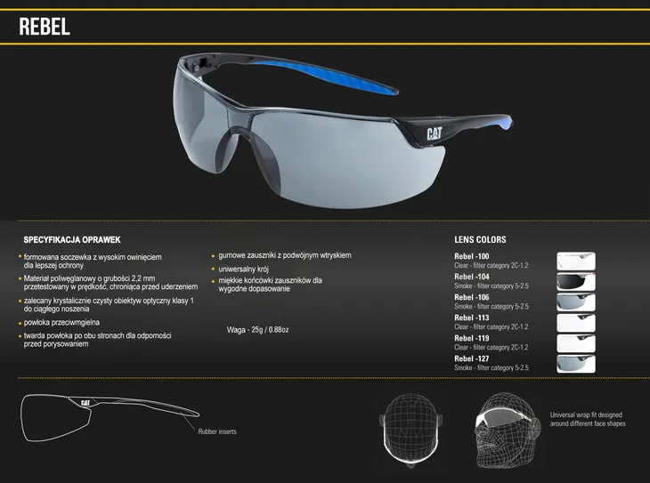 okulary-ochronne-cat-rebel-106-stan-nowy-marka-caterpillar