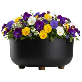 donica-misa-okragla-na-nozkach-czarna-oslonka-plastikowa-na-kwiatki-297-cm