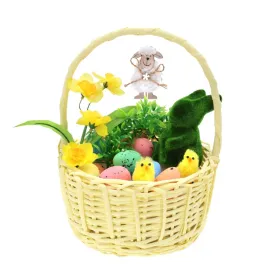 zolty-okragly-kosz-wiklinowy-wielkanocny-koszyczek-na-swieconke-dla-dziecka