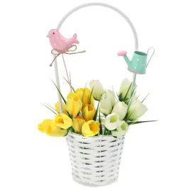 bialy-plastikowy-kosz-kwiatowy-na-roze-oslonka-koszyk-wielkanocny-12-cm