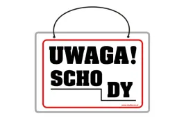 tablica-laminowana-uwaga-schody-format-a5