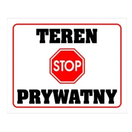 tablica-pvc-24x30cm-teren-prywatny