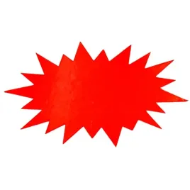 gwiazdki-cenowki-laminowane-czerwone-10-sztuk