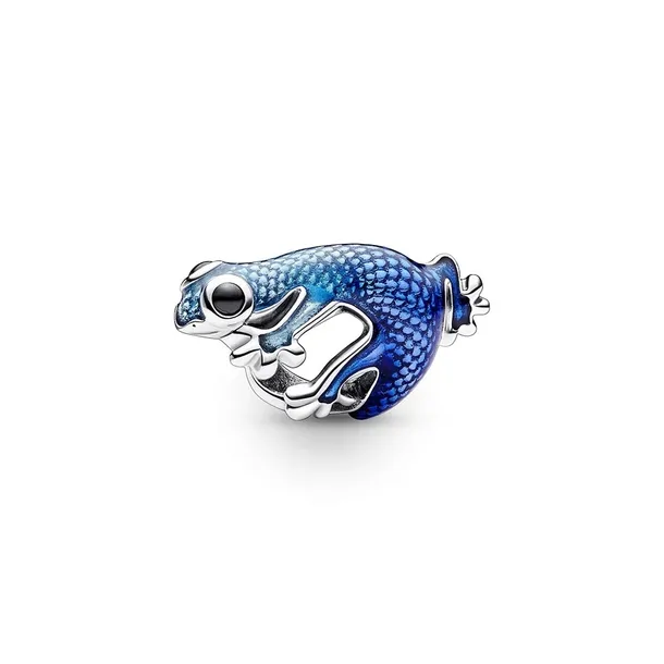 Charms Pandora - Niebieski metaliczny gekon 792701C01