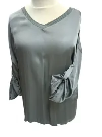 piekna-koszula-bluzka-damska-satynowa-biust-116cm-szara