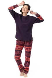 pizama-key-lhs-336-b23-s-xl-m-granatowy-pomaranczowy