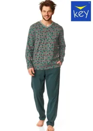 key-dluga-pizama-meska-mns-916-bawelna-xl