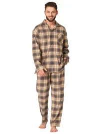 key-rozpinana-pizama-meska-mns-402-flanelowa-3xl