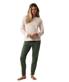 atlantic-pizama-damska-nlp-498-dluga-l-bezowy