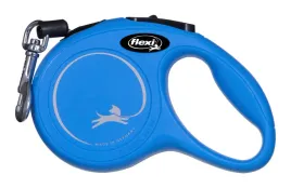 smycz-automatyczna-flexi-new-classic-niebieska-xs-linka-3-m
