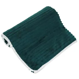 recznik-z-mikrofibry-ciemnozielony-14070cm-z-bialym-obszyciem