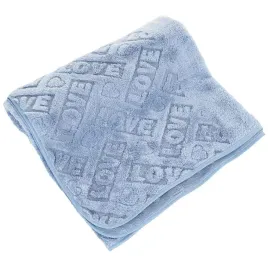 recznik-z-mikrofibry-niebieski-blekit-10050cm-z-napisem-love