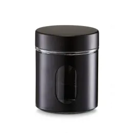 zeller-metalowy-okragly-pojemnik-600-ml-kol-czarny