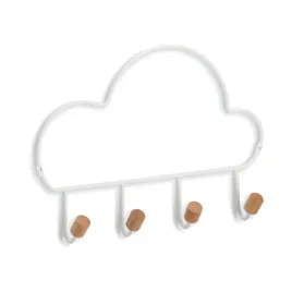 wieszak-z-4-haczykami-cloud-metal-drewno-bialy-30-x-5-x-215-cm