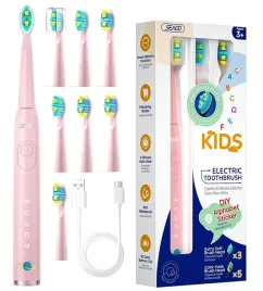 soniczna-szczoteczka-seago-sg-2303-dzieci-3-12-lat-8-koncowek-usb-rozowa