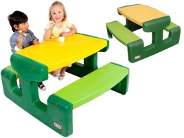 little-tikes-stolik-piknikowy-stol-z-siedzeniem-zielony-duzy-6-osob-466a
