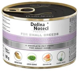 dolina-noteci-premium-pies-maly-krolik-fasolka-i-ryz-brazowy-puszka-185g