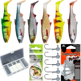 savage-gear-3d-river-roach-12-cm-pelny-zestaw-na-szczupaka-sandacza