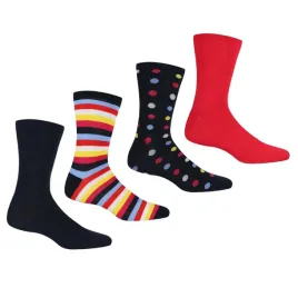 skarpetki-damskie-regatta-lifestyle-zestaw-4pak-kolorowe