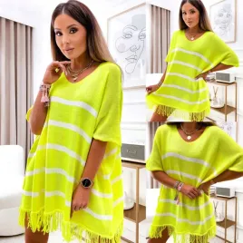 sweter-oversize-z-fredzlami-paski-zolty-rozm-44-48-biust-160cm