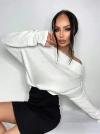 sweter-komono-lekki-dekold-lodka-biust-110cm-bialy