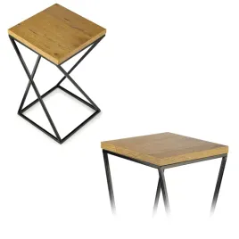industrialny-kwietnik-salon-blat-dab-mdf-metal