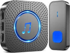 dzwonek-bezprzewodowy-surfou-zasieg-400m-wodoodporny-czarny