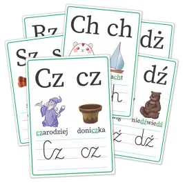 plansze-edukacyjne-dwuznaki-plansze-literki-a5-7-kart