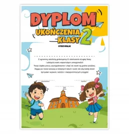 dyplom-szkolny-dzieci-ukonczenie-klasy-drugiej-zakonczenie-roku-a4