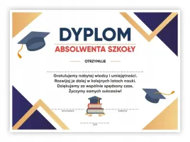 dyplom-absolwenta-zloto-certyfikat-zakonczenie-roku-szkolnego-a4