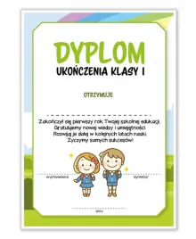 dyplom-ukonczenia-klasy-pierwszej-uczniowie-zakonczenie-szkoly-a4