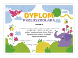dyplom-przedszkolaka-slonik-zakonczenie-roku-szkolnego-a4