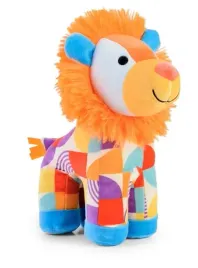 maskotka-sensoryczna-lew-kolorowy-pluszowy-25-cm-daffi-0