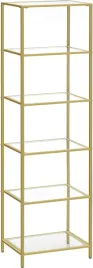 zloty-regal-slupek-z-metalem-i-szklem-4-mm-art-deco-glamour-40x30x1773-cm