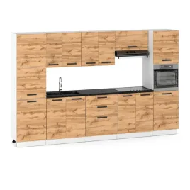 meble-kuchenne-zestaw-320-cm-dab-wotan-nowoczesne-modulowe-pojemne-szafki