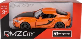 toyota-supra-2020-pomaranczowa-rmz-city-model-metalowy-otwierane-drzwi