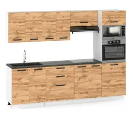 meble-kuchenne-zestaw-260-cm-dab-wotan-nowoczesne-modulowe-pojemne-szafki